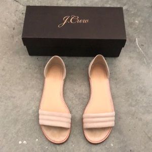 JCrew Hayes Suede Sandal